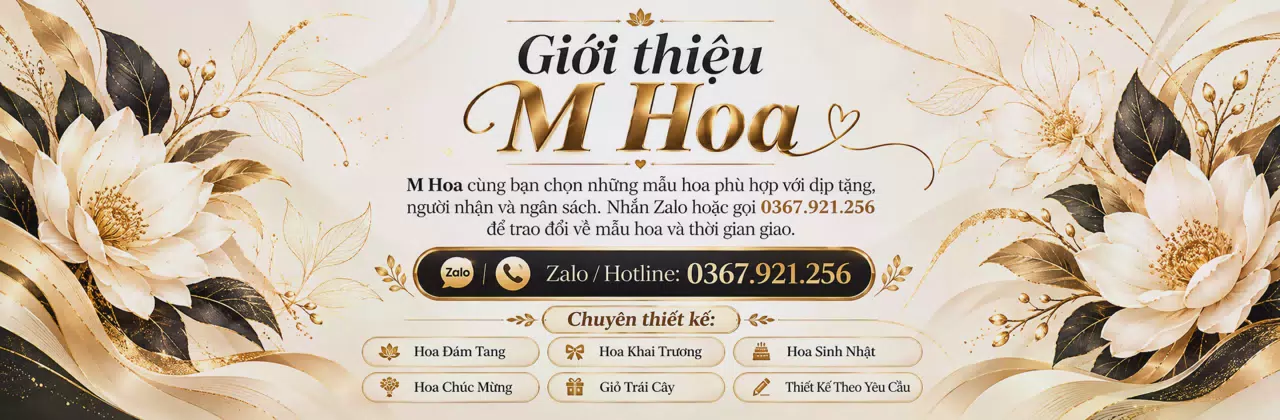 Ảnh bìa Shop hoa tươi Xã Diên Lâm Khánh Hoà - Để lời nhắn thêm dịu dàng